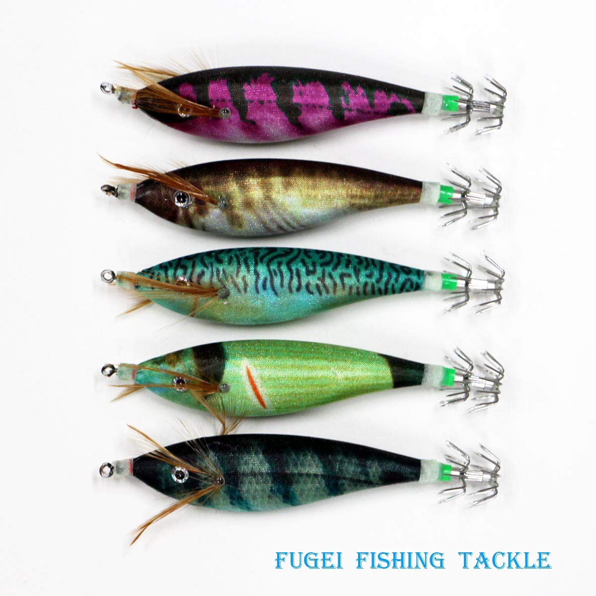 オモリグ エギセット Amazon | オモリ内蔵 エギ 10個 セット 全長約10.8cm/重さ約13g